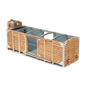 Macheta vagon feroviar OcCre WAGON KIT, scara 1:32 (G-45) - Img 7
