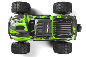 Masina cu radiocomanda Maverick ATOM AT1 Monster Truck, tractiune 4WD, 30km/h, scara 1:18, by HPI RACING, verde - Img 3