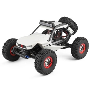 Masina cu radiocomanda WLToys STORM off-road, tractiune 4x4, viteza 40 Km/h, autonomie max. 15 min, scara 1:12, alba