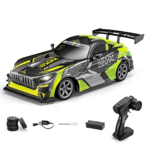 Masina de drift FRENZY LIMIT cu telecomanda, tractiune 4WD, doua seturi de roti, LED-uri fata, spate si dedesupt, scara 1:16 - Img 4