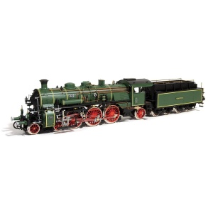 Modellvasúti gőzmozdony OcCre S3/6 BR-18 gőzmozdony S3/6 BR-18 KIT, 1:32 méretarány (G-45), 2342 darab - Img 1