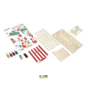 OcCre VIKING KIT hajómodell-készlet gyerekeknek - Img 4