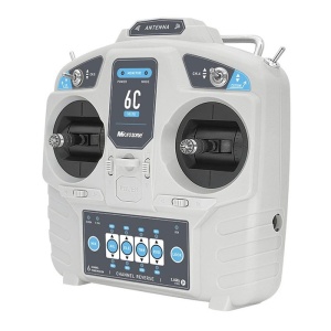 Radiocomanda MICROZONE MC6C mini, 6 canale, cu receptor MC7RE-V2, 2.4GHz - Img 2