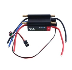 Regulator Brushless ESC FlyColor 50A, 2-6S, UBEC integrat, racire cu apa, pentru navomodele