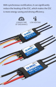 Regulator Brushless ZTW Shark G2 40A racire cu apa pentru navomodele - Img 10