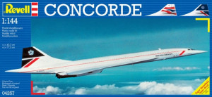 Revell CONCORDE Britsh repülőgép modell, 1:144 méretarány, KIT - Img 7