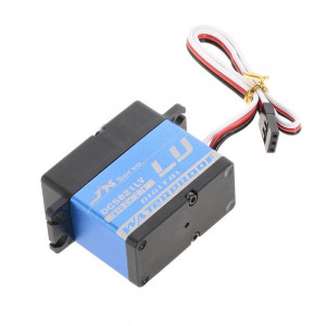 Servo STD JX Servo DC5821LV, cuplu 20 kg-cm, viteza 0.16s, Digital, cu mecanisme metalice si rulmenti, protejat la apa, recomandat pentru cuve navomodel plantat - Img 7
