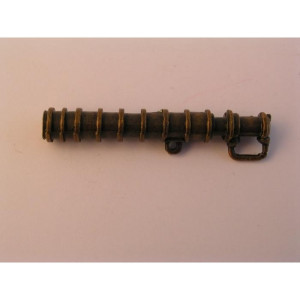Spanyol típusú sárgaréz ágyúk 22 mm (5 db) - Img 2
