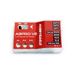 Stabilizator de zbor HobbyEagle A3 Pro V2, cu gyro si accelerometru pe 6-axe, 6 moduri de zbor, pentru 3 tipuri de aeromodele - Img 2
