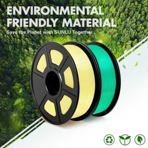 SunLu PLA cseresznye piros filament, 1.75mm, 1kg, 3D nyomtatóhoz - Img 3