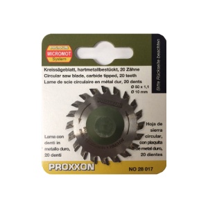Vágótárcsa volfrámfogakkal, Proxxon 28017, 50mm, 20 fogazás - Img 2