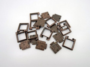 13 x 13 mm-es fém sapkák (10 db) - Img 1