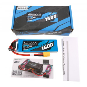 Acumulator LiPo GENS ACE G-Tech 7.4 V/ 1600 mA/ 45C XT60 - Img 5