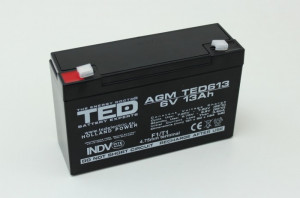 Acumulator Pb-Acid 6 V/ 13 A