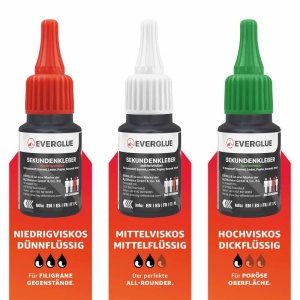 Adeziv cianoacrilat Everglue Speed Extra, mediu, 20 g - Img 7