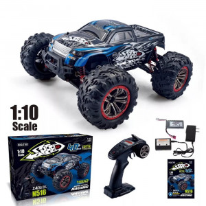Autó távirányítóval N516 Monster Truck, 4WD, sebesség 46km/h, autonómia 12min, 1:10 méretarány, 2.4GHz - Img 2