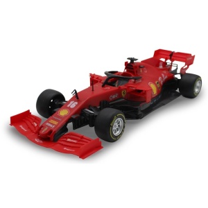 Autóépítő készlet távirányítóval Ferrari F1, 1:16 méretarány, piros, 65 db - Img 4