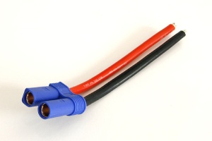 Conector EC5 mama cu cablu siliconic 12AWG