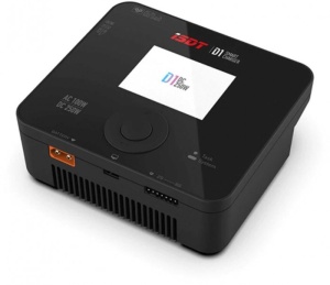 Incarcator universal ISDT D1 Dual Power, putere AC 100W/ DC 250W, pentru acumulatori LiPo/ LiIon/ LiFe/ LiHV, NiCd/ NiMH, Plumb - Img 1