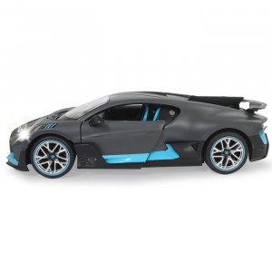 Jamara Bugatti Bugatti DIVO rádióvezérlésű autó, 1:14 méretarányú modell, fekete, LED fényszórók, 2.4GHz - Img 8
