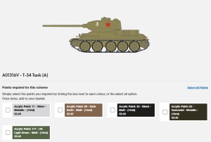 Macheta Airfix Tanc Rusesc T-34, scara 1:76, KIT, 58 piese - Img 8