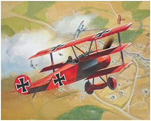 Macheta avion Revell Fokker DR.1 triplan, scara 1:72, KIT - Img 3