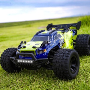 Masina cu radiocomanda ASHES Truggy, off-road, tractiune 4x4, viteza 30 Km/h, autonomie 35 min, scara 1:18, verde - Img 6