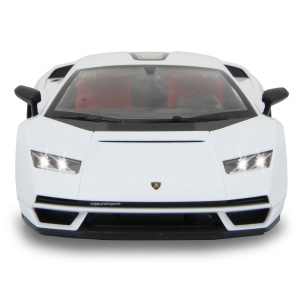 Masina cu radiocomanda Jamara LAMBORGHINI Countach LPI 800-4, macheta scara 1:16, alba, faruri LED, 2.4GHz - Img 9