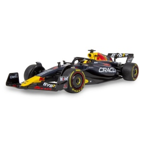 Masina de curse Jamara Oracle Red Bull Racing RB19 Diecast, macheta scara 1:24, albastru inchis - Img 3