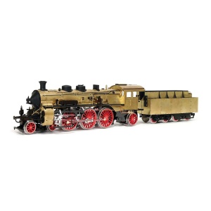 Modellvasúti gőzmozdony OcCre S3/6 BR-18 gőzmozdony S3/6 BR-18 KIT, 1:32 méretarány (G-45), 2342 darab - Img 7