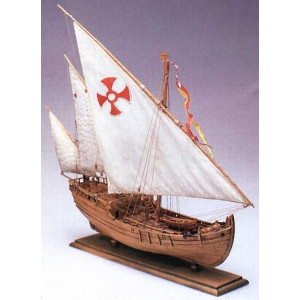 Navomodel Amati modell modell NINA CARAVELA LUI COLUMB 1492 (370 mm) - Img 2