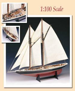 Navomodellező modell modell Amati BLUENOSE (540 mm) - Img 2