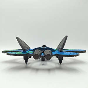 PIONEER FALCON quadcopter repülőgép, teljesen felszerelt, videokamera, elektronikus stabilizátor, 360 fokos forgás és LED fények, 2.4GHz (250 mm) - Img 4