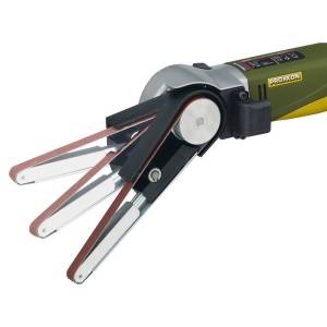 Proxxon 28536, Minislefuitor de tip curea BS/E, cap oscilant, 225-450 rpm, 80W, + geanta si accesorii - Img 3