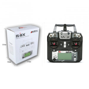 Radiocomanda FLYSKY FS-i6X 2.4GHz 10 canale Telemetrie, cu receptor FS-iA10B - Img 4