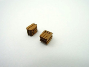 Scripeti tripli din lemn 5 mm (50 buc) - Img 2