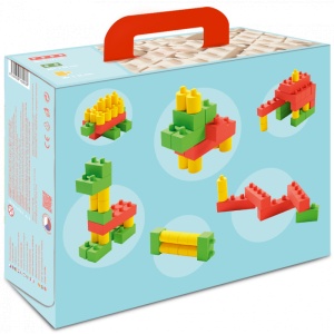 Set gama Construct Easy format din 46 piese, cu piese tip Lego, Walachia - Img 4