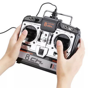 Simulator de zbor pentru aeromodele de tip avion, elicopter si drona cu joystick tip telecomanda cu 8 canale si 4 programe - Img 4