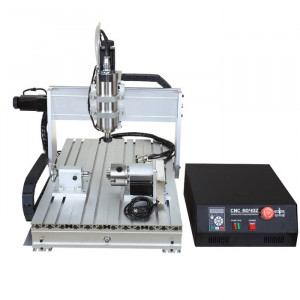 4 tengelyes marógép 600 x 400/ 2200W/ USB MACH3 kézikerékkel - Img 2
