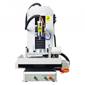 5 tengelyes marógép (router) 300x400mm, 2200/3200W-os motorral, MACH3/DSP/RTCP/Automatikus szerszámcsere, léptető/szervo motorok, vízhűtéses - Img 2