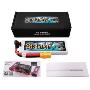 Acumulator LiPo GENS ACE G-Tech Soaring 11.1 V/ 3300 mA/ 30C XT90 - Img 4