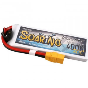 Acumulator LiPo GENS ACE G-Tech Soaring 7.4 V/ 4000 mA/ 30C XT90 - Img 3