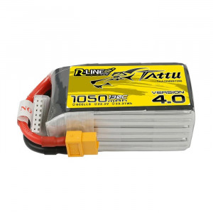 Acumulator LiPo TATTU R-Line V4 22.2 V/ 1050 mA/ 130C - Img 3