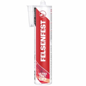 Adeziv Everglue 1K MS Felsenfest pentru perete si tavan, alb, 450 g - Img 1
