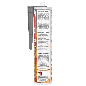 Adeziv Everglue HT Pro 1K MS etansant elastic, pentru temperaturi ridicate, 440 g - Img 2