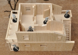 Balsa háromszögletű háromszögletű bot 6 x 6 x 915 mm (1 db) - Img 6