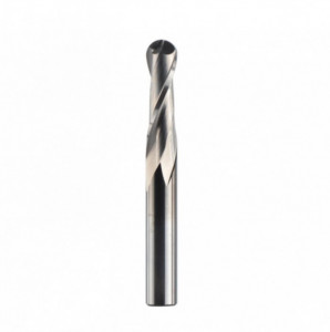 Bit frezare 2 dinti d2.5 x 17 x D3.17 x L38 (BALL NOSE) - Img 1