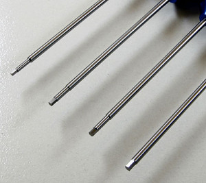 Csavarhúzó Alumínium 1.5, 2.0, 2.5, 3 mm - Img 2