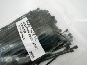 Fekete karima 3,6 x 292 mm (100 db) - Img 2