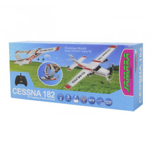 Jamara CESSNA 182 RTF CESSNA 182 RTF modell repülőgép, teljesen felszerelt, elektronikus stabilizátorral, 2,4 GHz (385 mm) - Img 2
